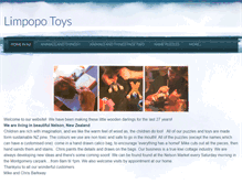 Tablet Screenshot of limpopotoys.com